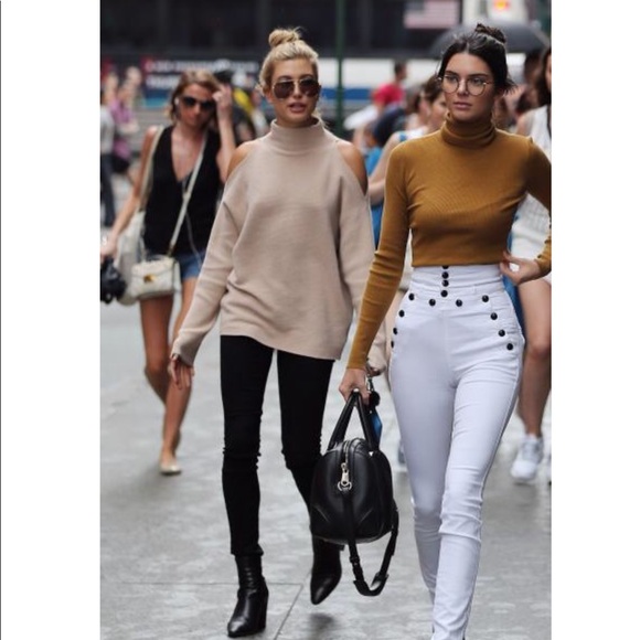 Cold Shoulder Sweater by Intermix